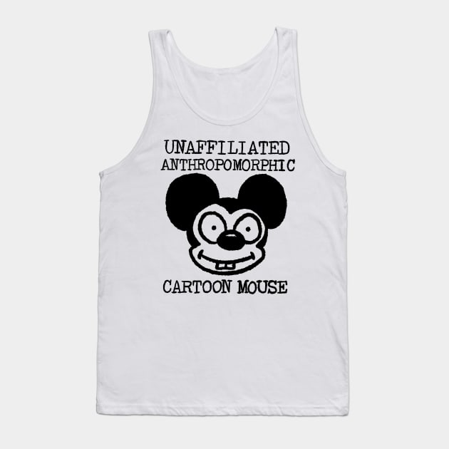 Unaffiliated Anthropormorphic Cartoon Mouse Tank Top by DasFrank